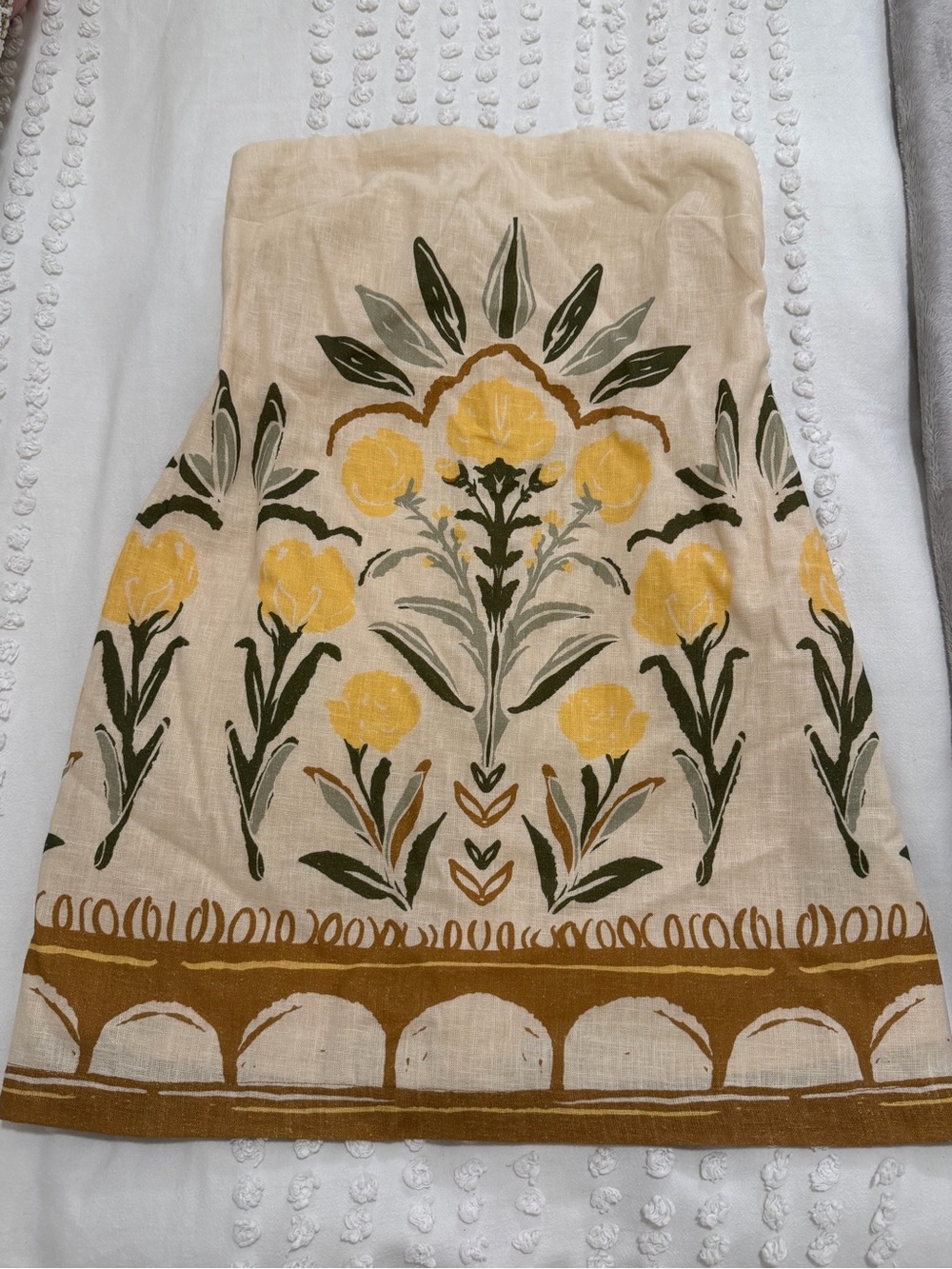 NWT Abercrombie & Fitch Cream Skort Dress Floral Print XSP